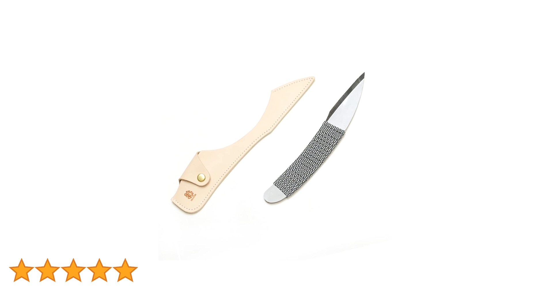 小刀★観賞用 Amazon.co.jp: 道刃物工業 ハイス木彫小刀 忍び刀 左利き用（革